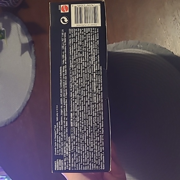 Elizabeth Taylor in Cleopatra Barbie Sealed New in box never opened 1999 Mattel! - Picture 6 of 11